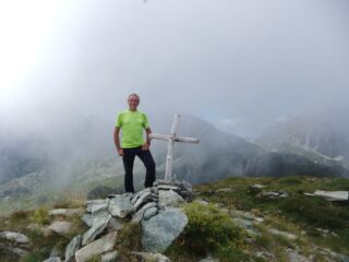 In vetta alla Punta del Zucco