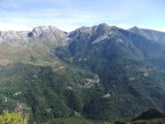 Mongioie , Conoia e Viozene dalla dorsale