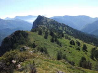 La dorsale sino al Monte Cimone