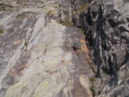 bel muro compatto a centro parete..