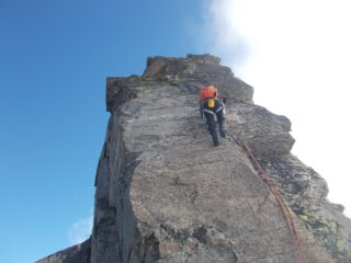 un altra bella placca che si incontra in questo lungo viaggio sul filo di cresta..