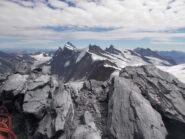 sempre dall'Eiger verso il Finsteraarhorn..