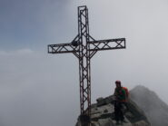 l'arrivo in vetta alla cima sud..