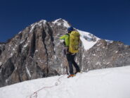 i piloni del Freney dall'Aig. Blanche..