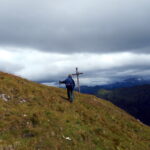 la Croce sull'anticima