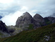 vista sulle due vicine cime d'Auta