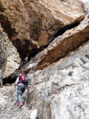 inizio ferrata