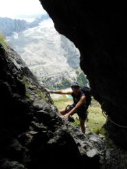 entrata nella galleria