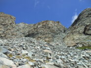 Canale di destra con ometti