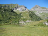 Lago Rosso e Punta Villano 2663 m.