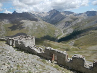 dalla cima: vista sulla Valfredda