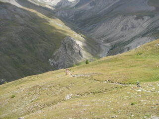 sentiero tecnico e ancora ciclabile.....