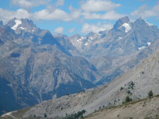 dal colle gran vista sugli Ecrins