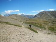 l'inizio della lunga discesa