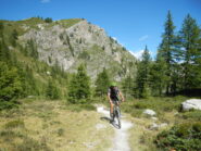 breve tratto ciclabile verso il Lago Nero