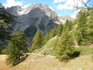 verso le grange Culausa 1911 m.