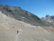 l'inizio della discesa