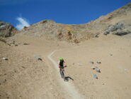 tratto molto bello della discesa per ciclabilità.....