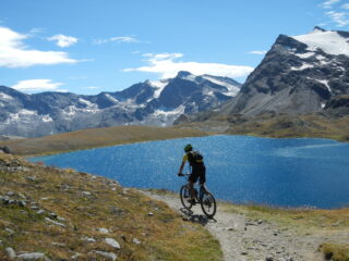 discesa con panorami spettacolari