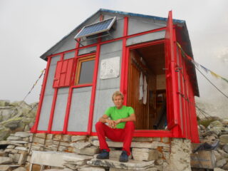 Il mattino dopo al bivacco