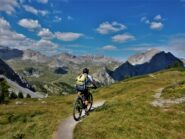 Scollinando verso il vallone del Preit
