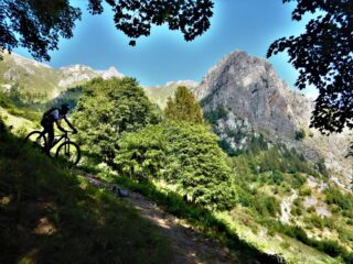 Sul sentiero dei P.O. verso il Preit