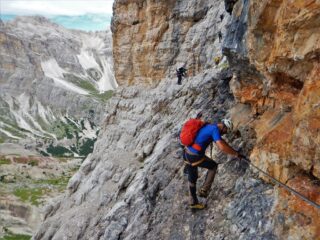Inizio ferrata Lipella