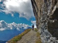 Passaggi prima del Dente della Vecchia 