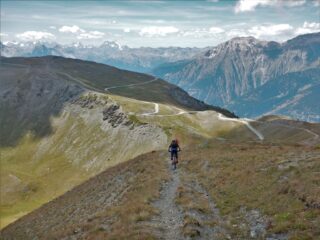 Discesa dal Gr. Serin