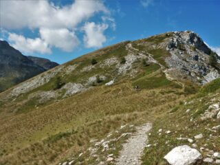 Verso la cima