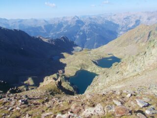 laghi Tenibres  dal Colletto della Lausa