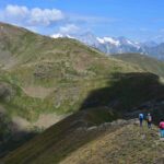 La cresta verso il Mont de la Tsa