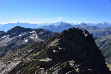 Veduta verso Sud dalla cima Nord della Grande Chenalette