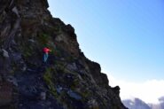 Salendo verso il Col du Bastillon