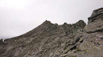 Tratto finale più sfasciumi