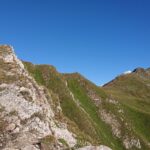 La cresta tra le due vette