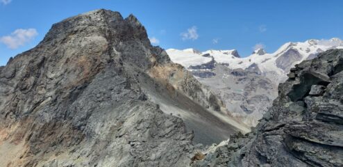 Percorso di salita dal Petit Tournalin 