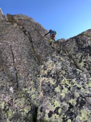 Variante sbagliata dopo l'intaglio del primo ditto, sono tornato indietro.