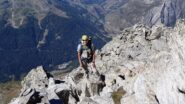 Sul percorso di salita