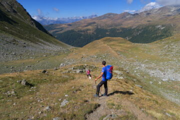 il vallone che sale al Col Vertosan