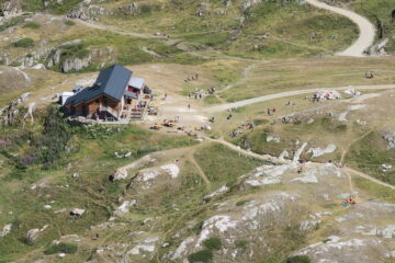 il rifugio dall'alto