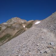 Verso il colle e la punta