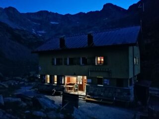 Rifugio Genova by night
