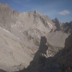Pointe de La Cerces dal Col Beraudes