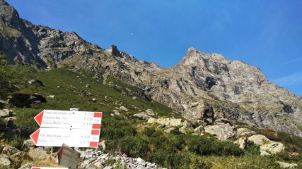 Bivio all'alpe di Sea