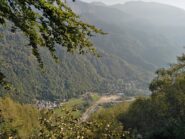 Pialpetta vista dal primo tratto di sentiero