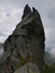 Il bello spigolo Nord di salita