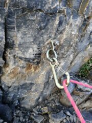 Gli spit con moschettone