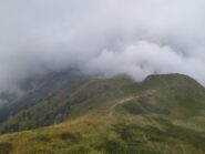 Il colle dal sentiero della Courbasiri