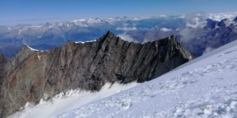 Bel colpo d'occhio sulla Nadelgrat